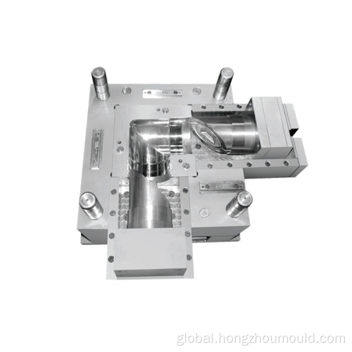 Pipe Fitting Plastic Injection Mold Oem injection plastic part pipe fitting mould Factory